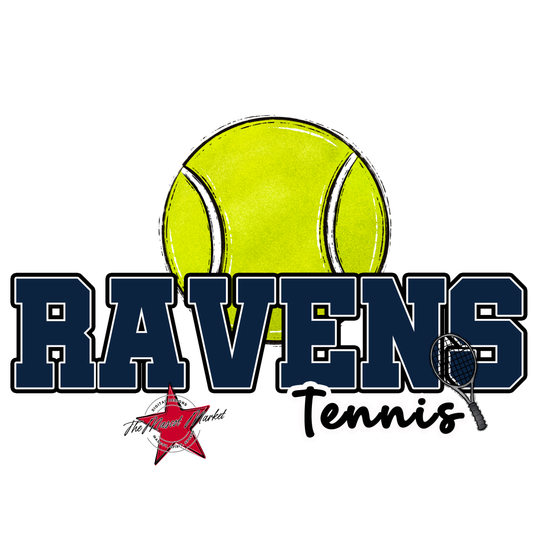 Ravens Varsity Tennis-Navy