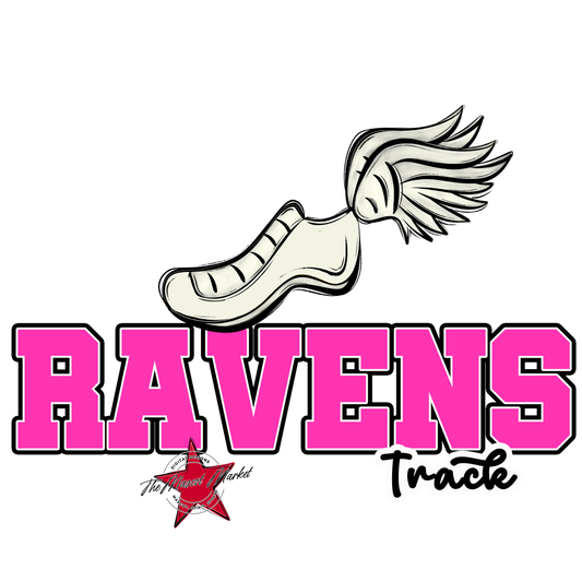 Ravens Varsity Track-Pink