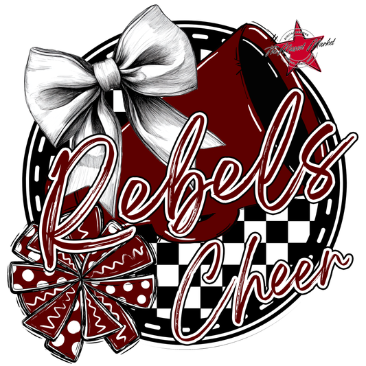 Rebels Circle Cheer Design-Maroon