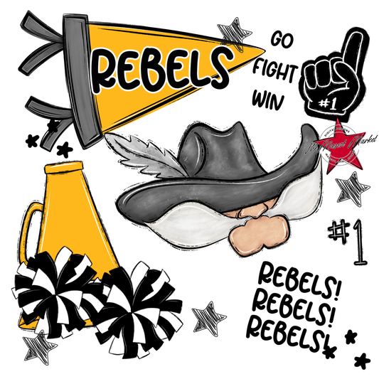 Rebels Spirit Design-Yellow