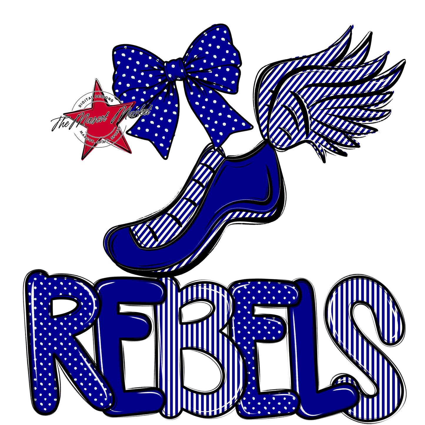 Rebels Track Spirit Design-Blue