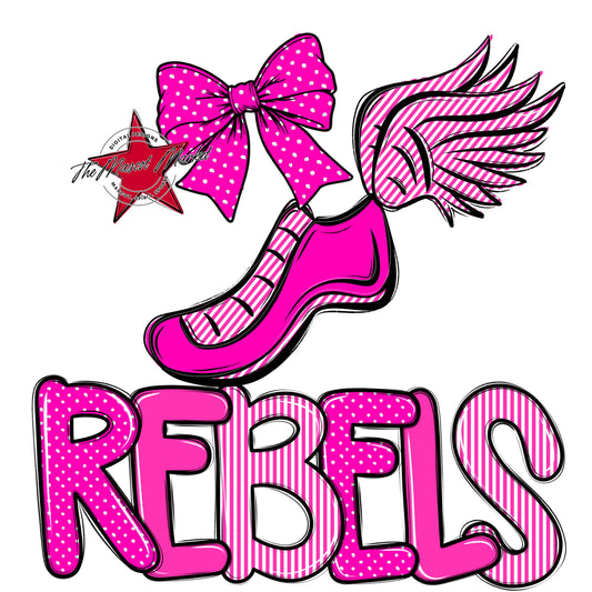 Rebels Track Spirit Design-Pink
