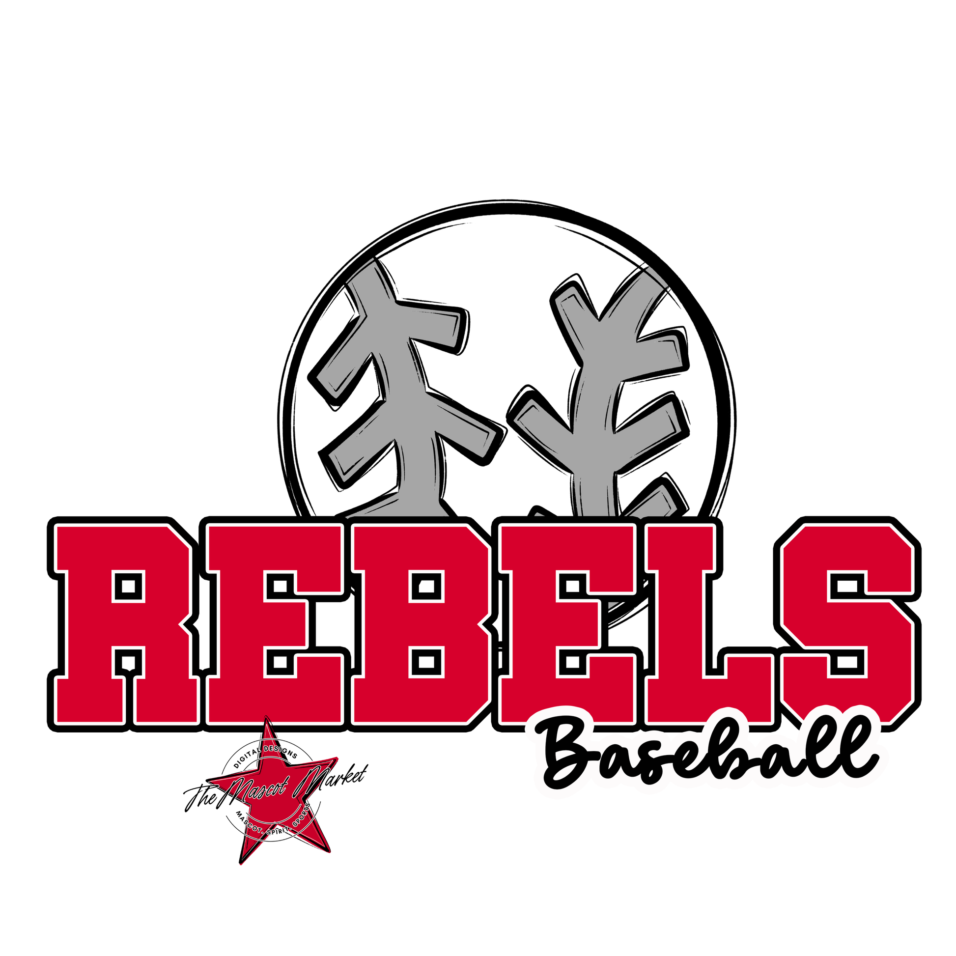 Rebels Varsity Baseball-Red