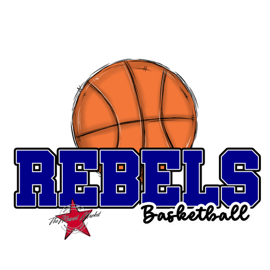 Rebels Varsity Basketball-Blue