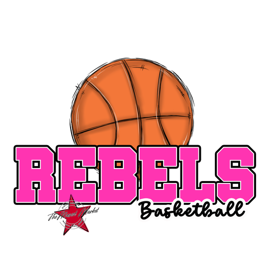 Rebels Varsity Basketball-Pink