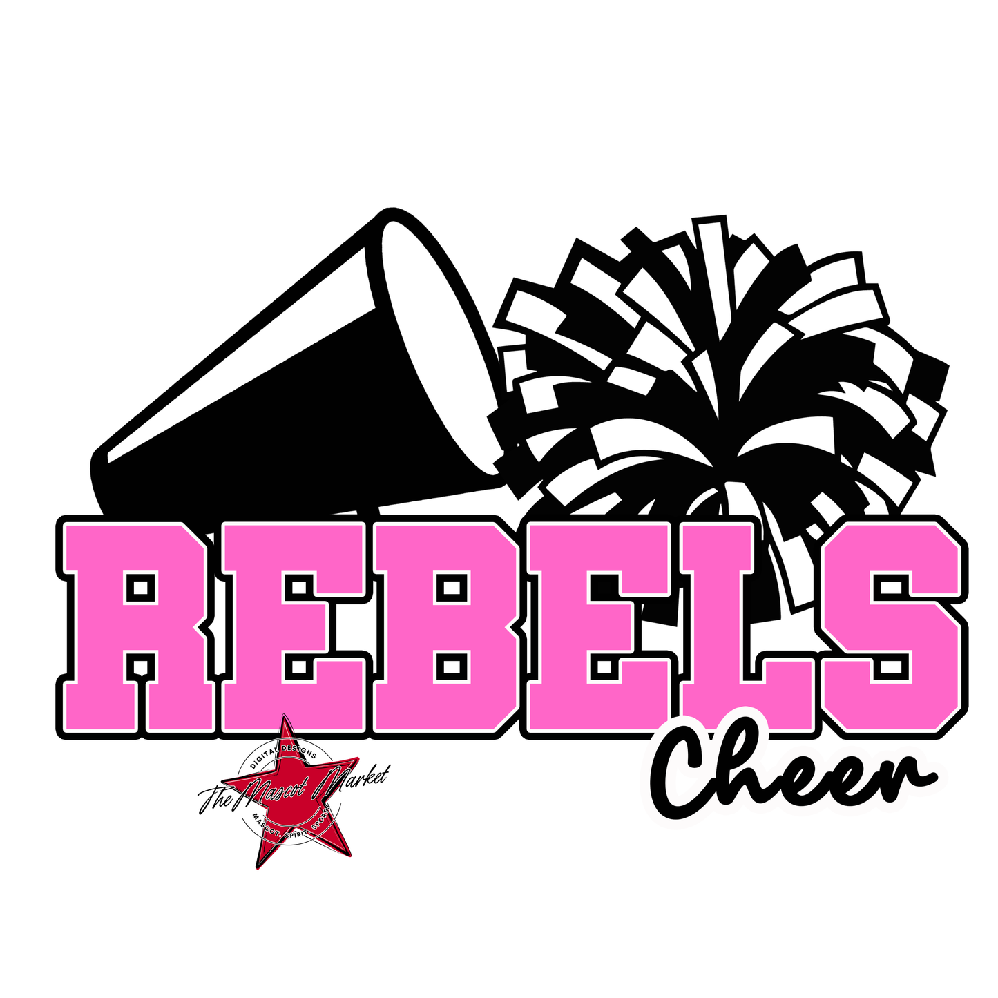 Rebels Varsity Cheer-Baby Pink