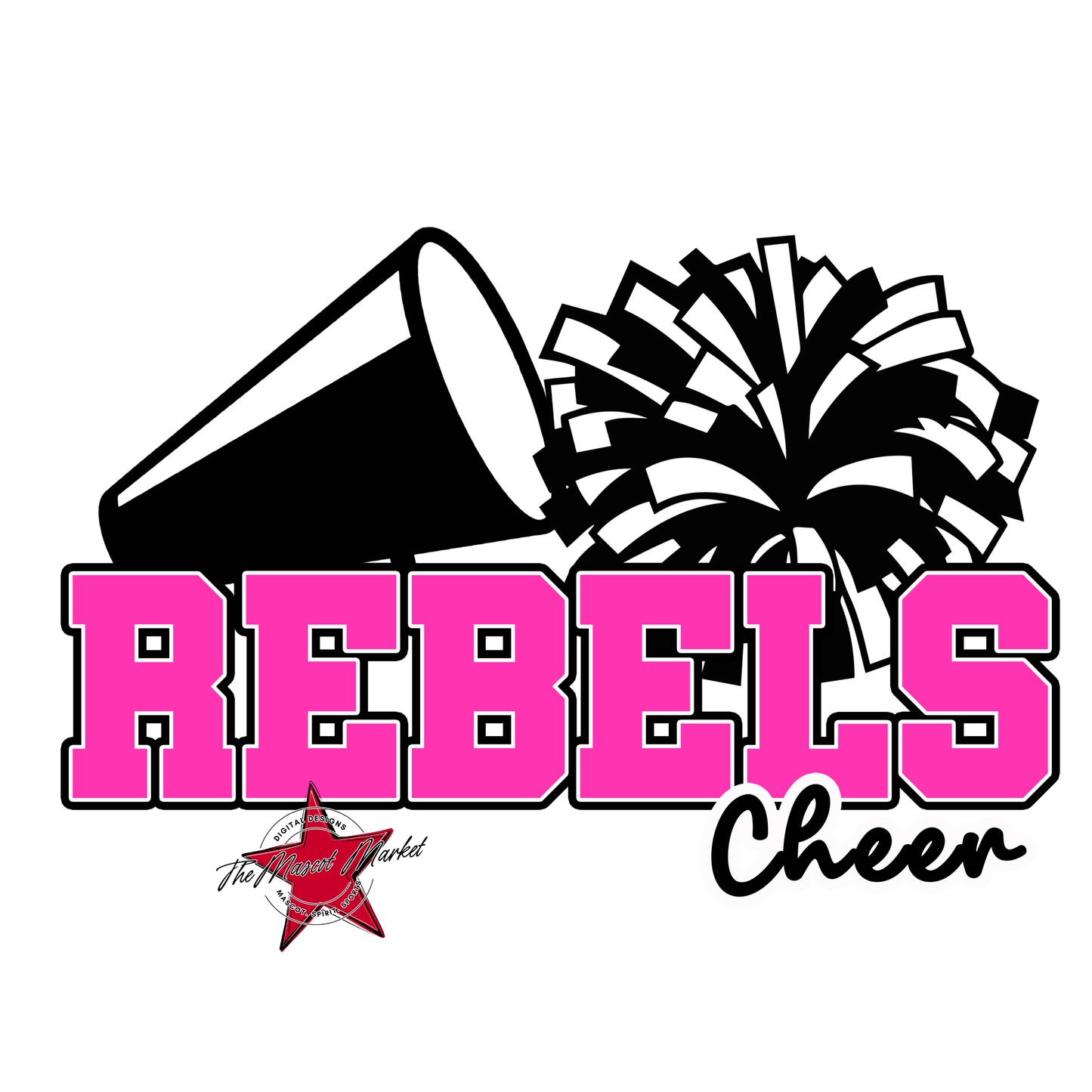 Rebels Varsity Cheer-Pink