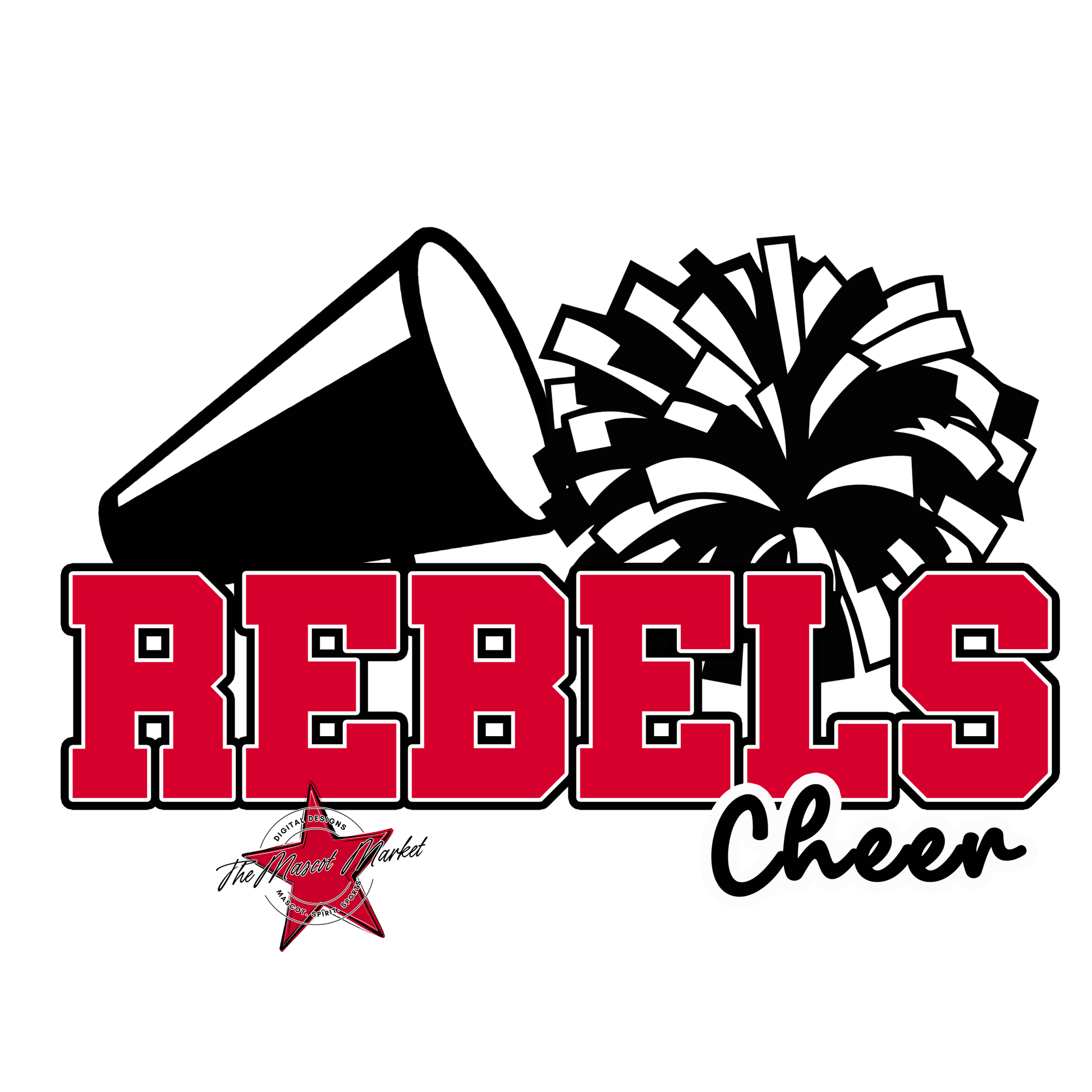 Rebels Varsity Cheer-Red
