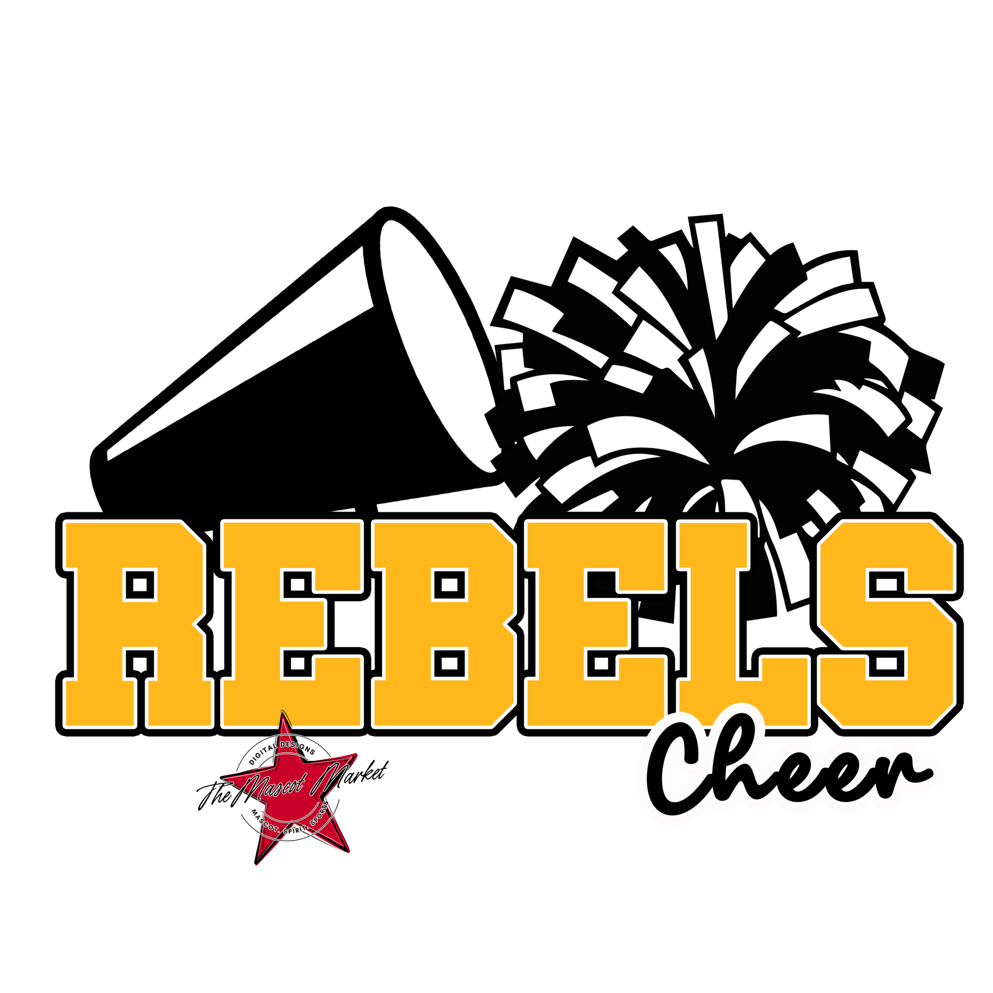 Rebels Varsity Cheer-Yellow