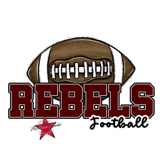 Rebels Varsity Football-Maroon