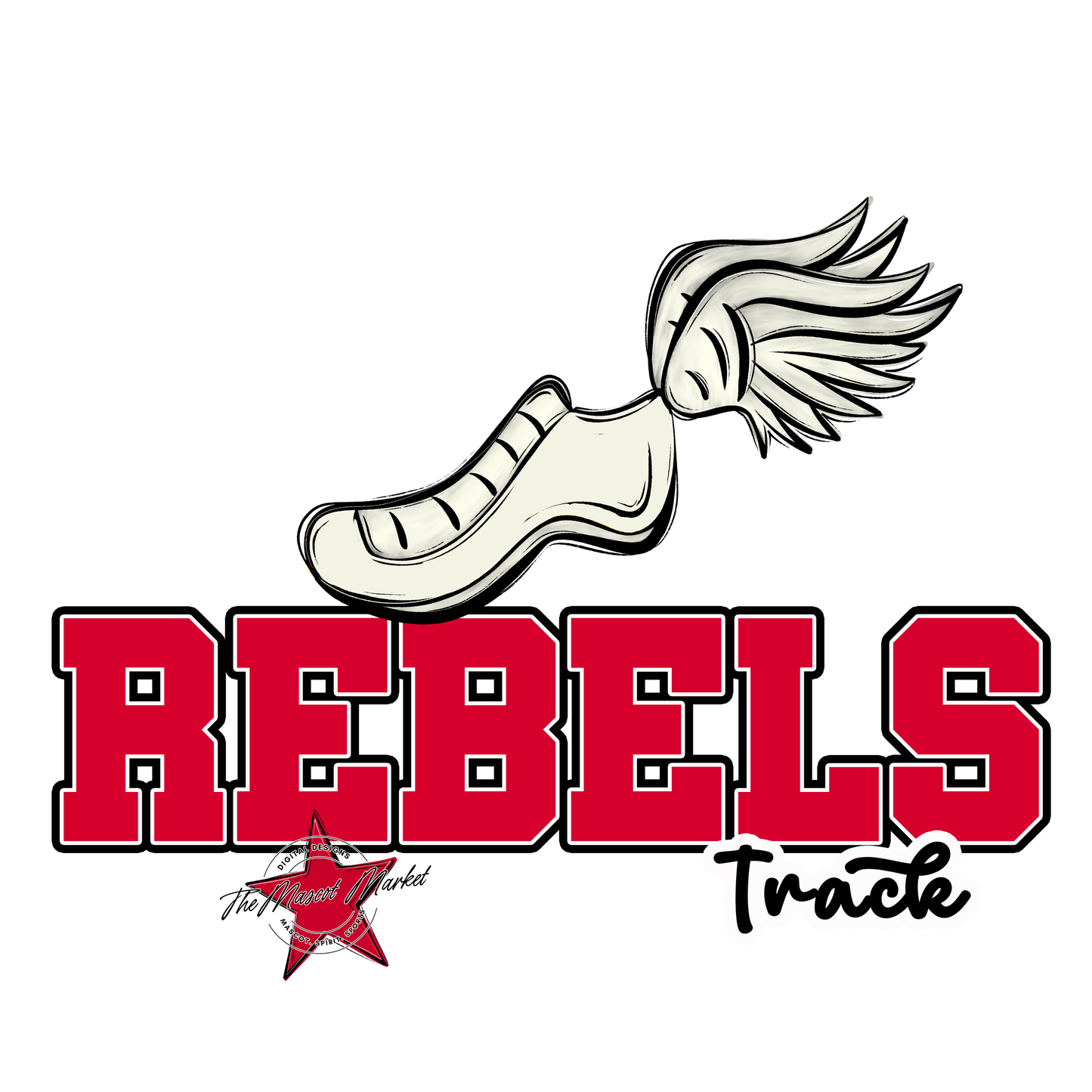 Rebels Varsity Track-Red