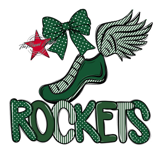 Rockets Track Spirit Design-Green