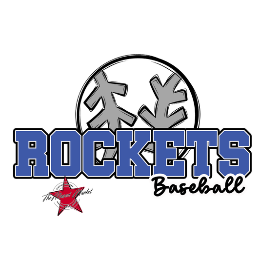 Rockets Varsity Baseball-Off Blue