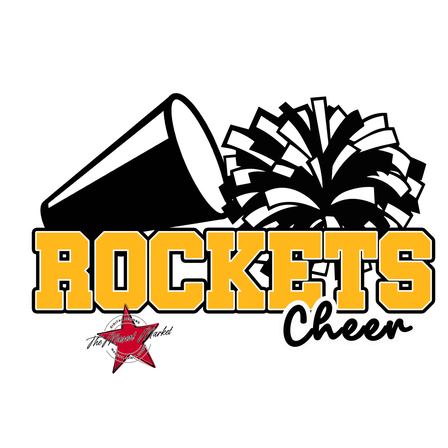 Rockets Varsity Cheer-Yellow