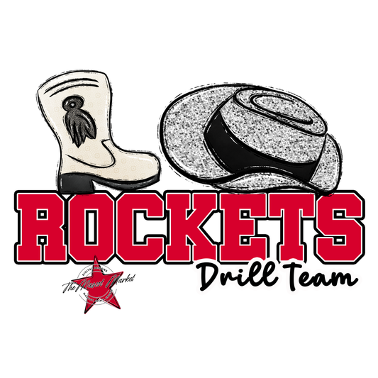 Rockets Varsity Drillteam-Red