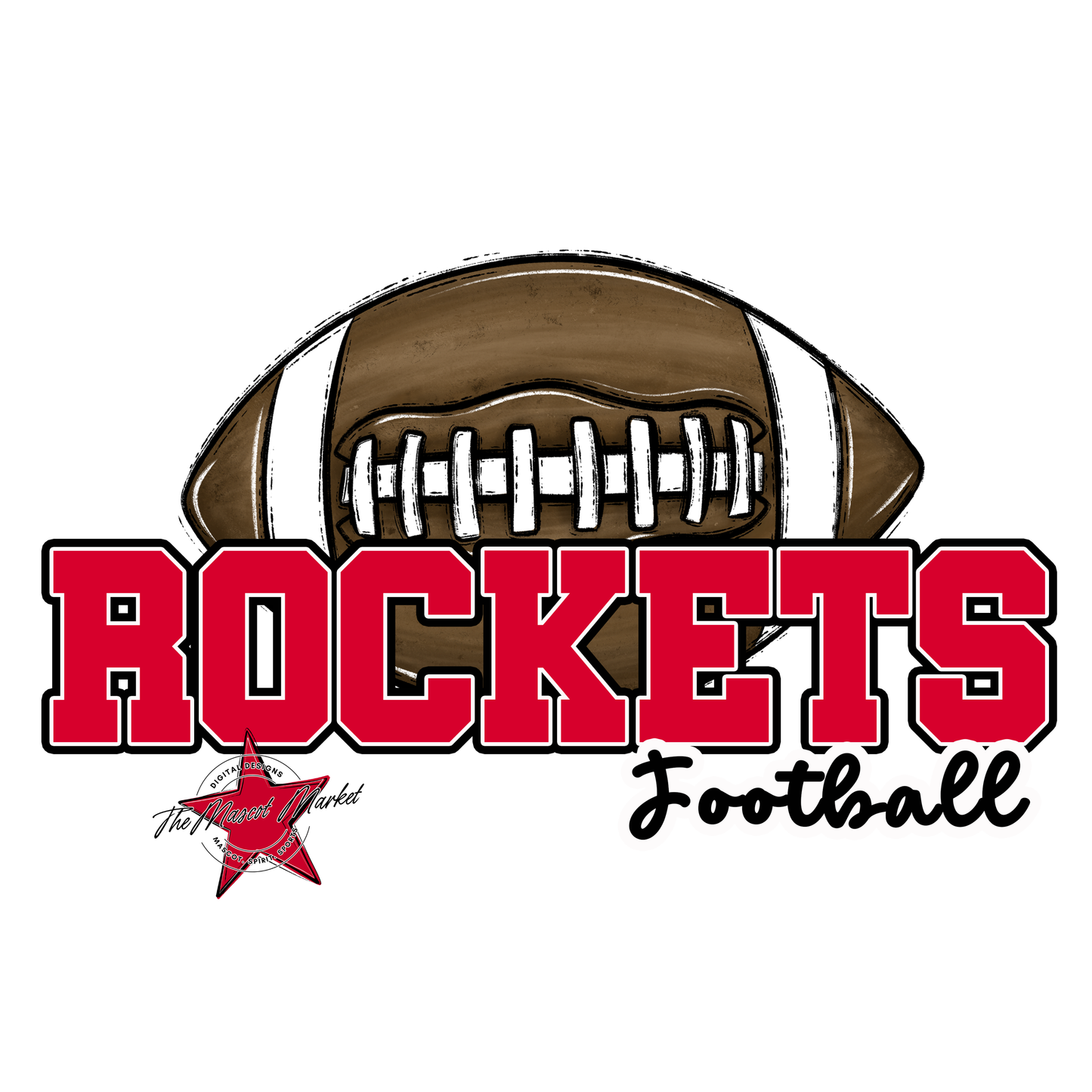 Rockets Varsity Football-Red