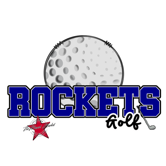Rockets Varsity Golf-Blue