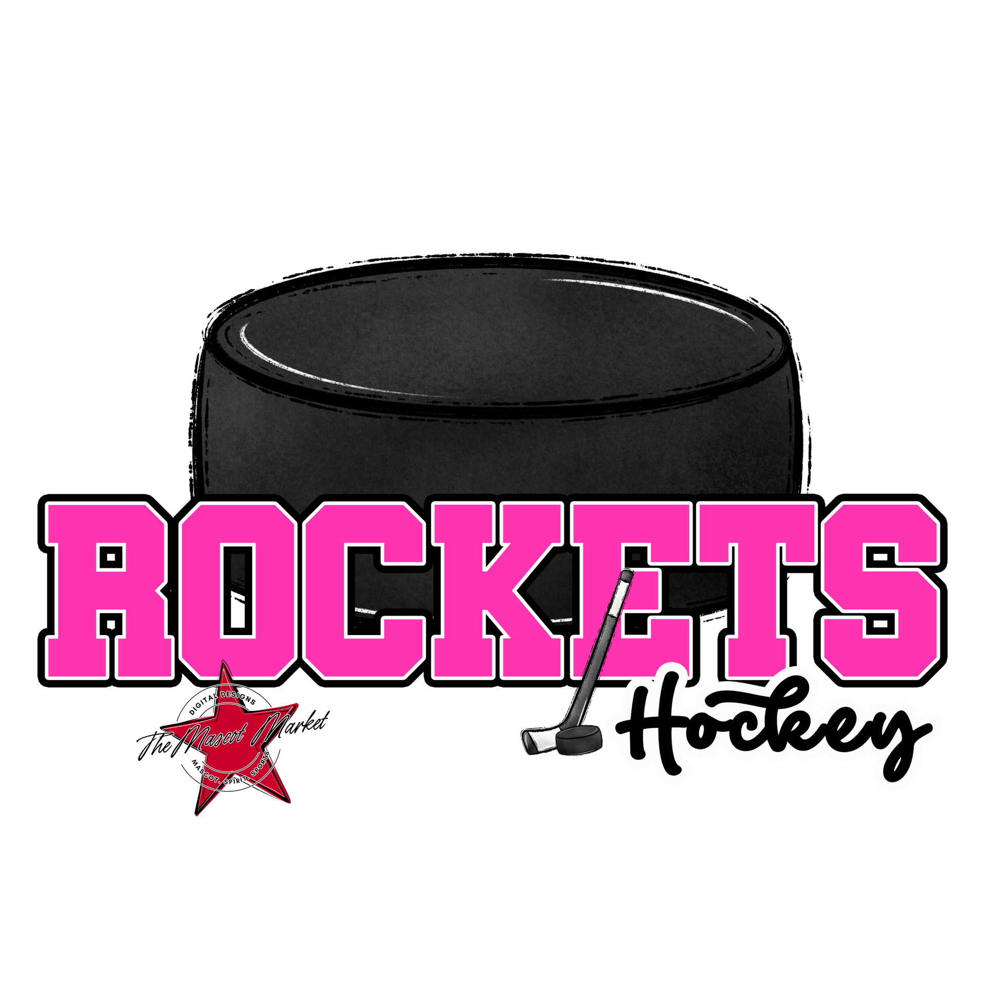 Rockets Varsity Hockey-Pink
