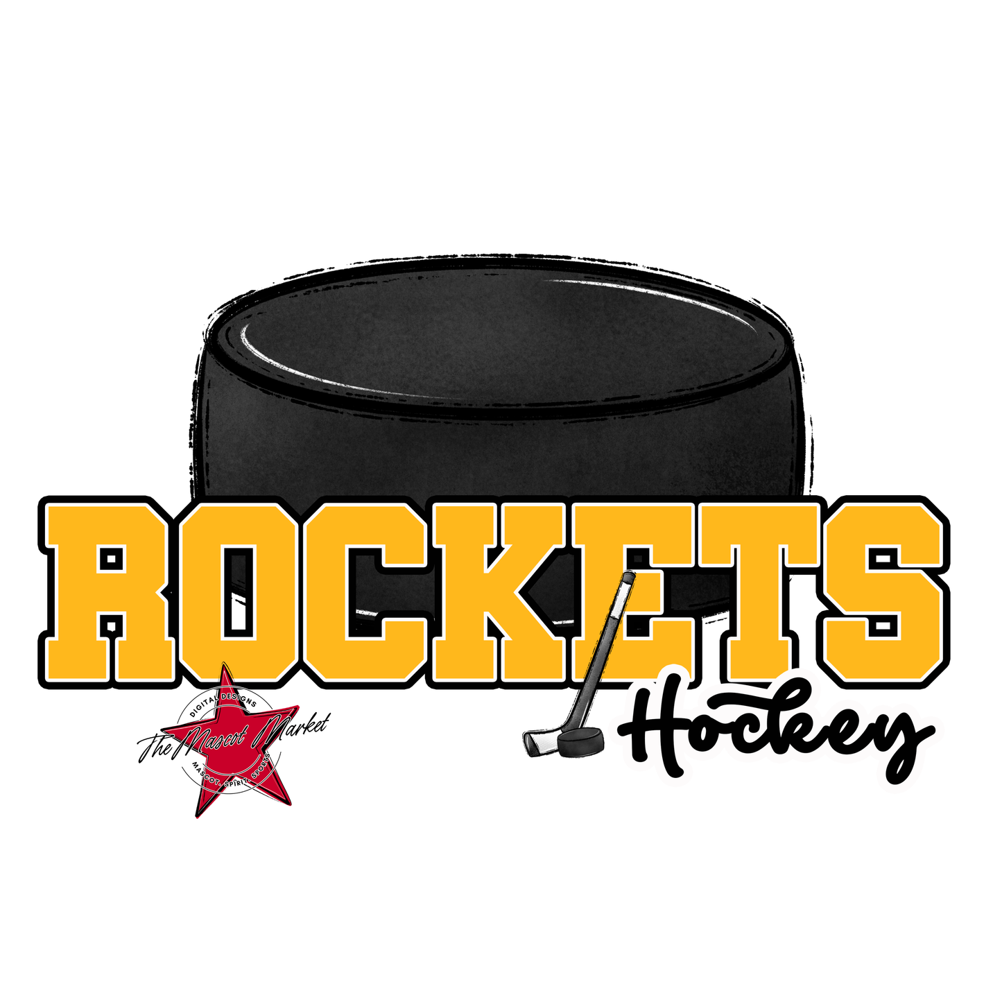 Rockets Varsity Hockey-Yellow