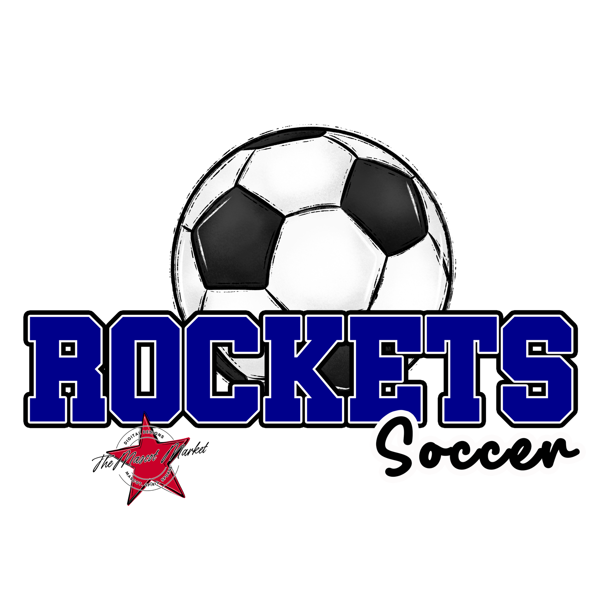 Rockets Varsity Soccer-Blue