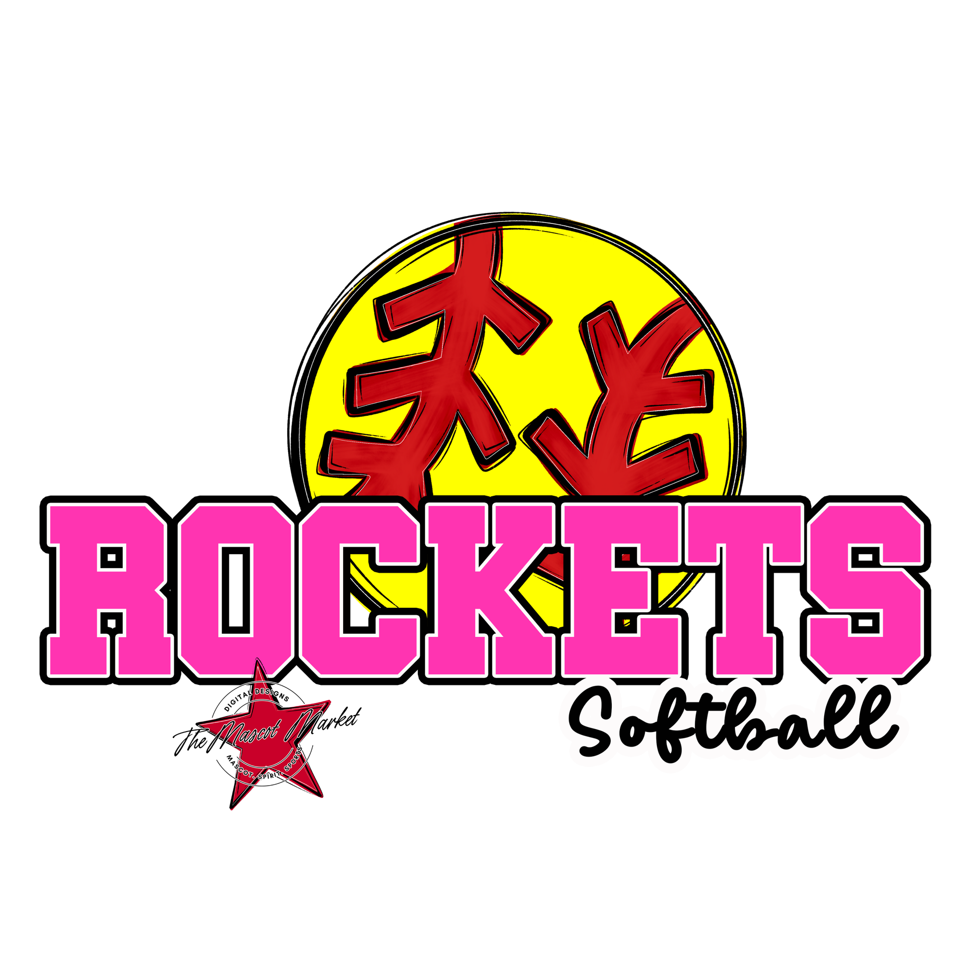 Rockets Varsity Softball-Pink
