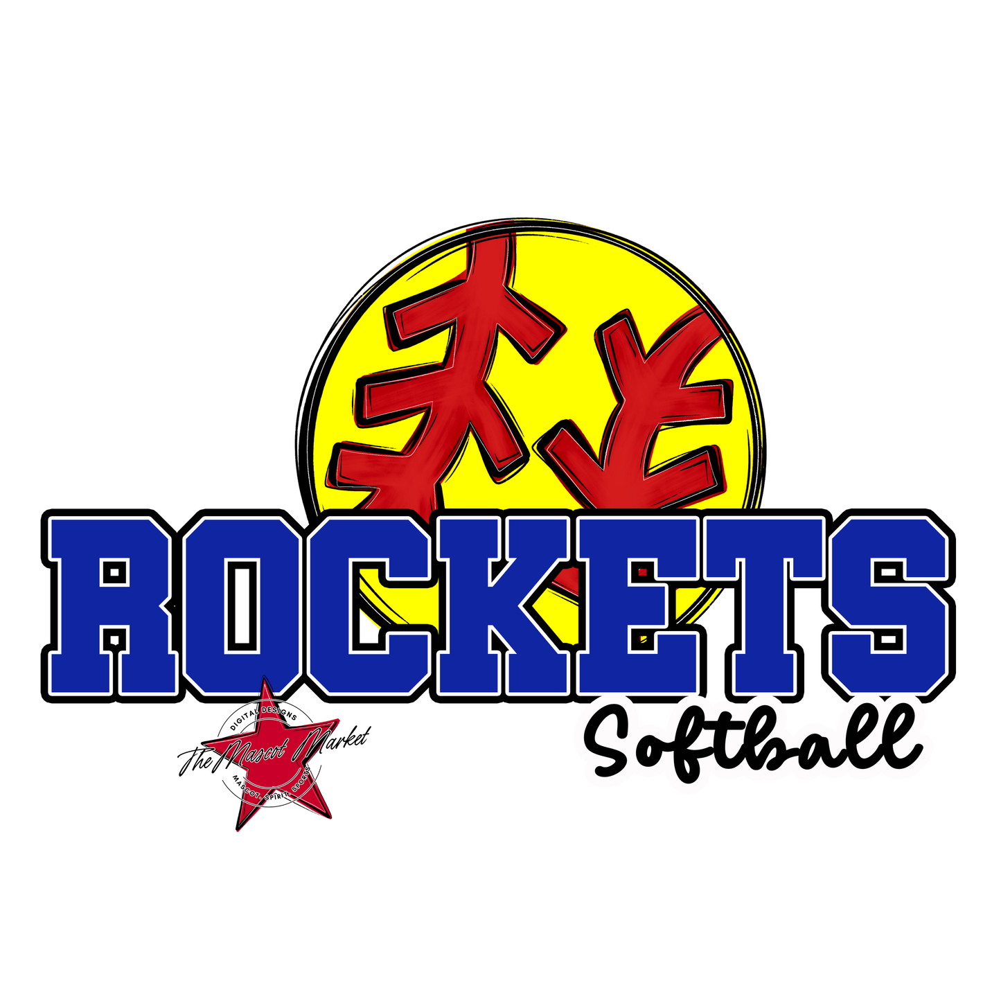 Rockets Varsity Softball-Royal Blue