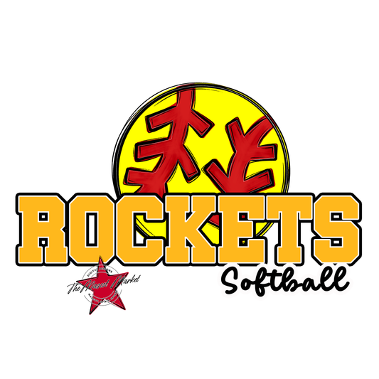 Rockets Varsity Softball-Yellow