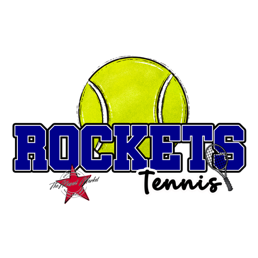 Rockets Varsity Tennis-Blue