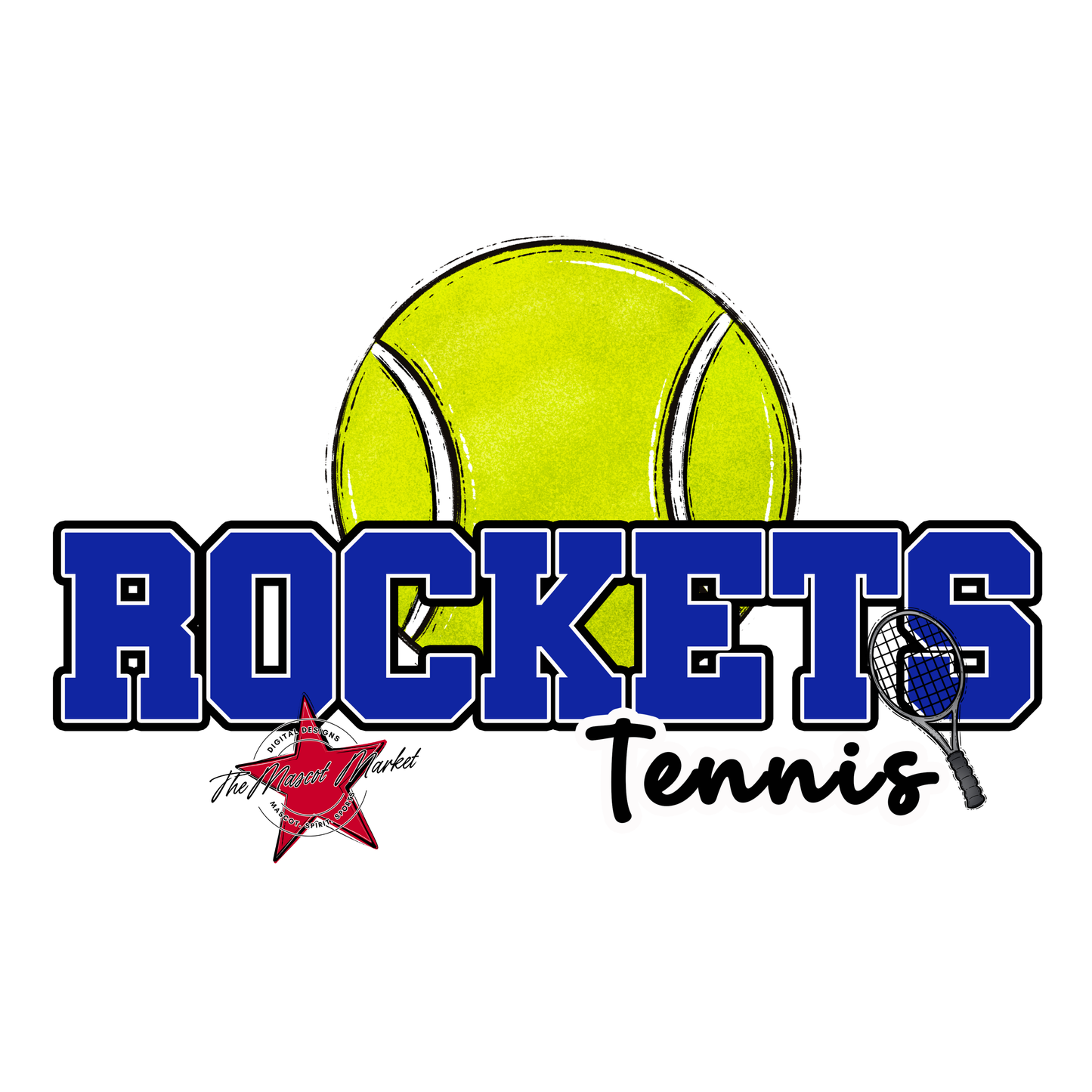 Rockets Varsity Tennis-Royal Blue
