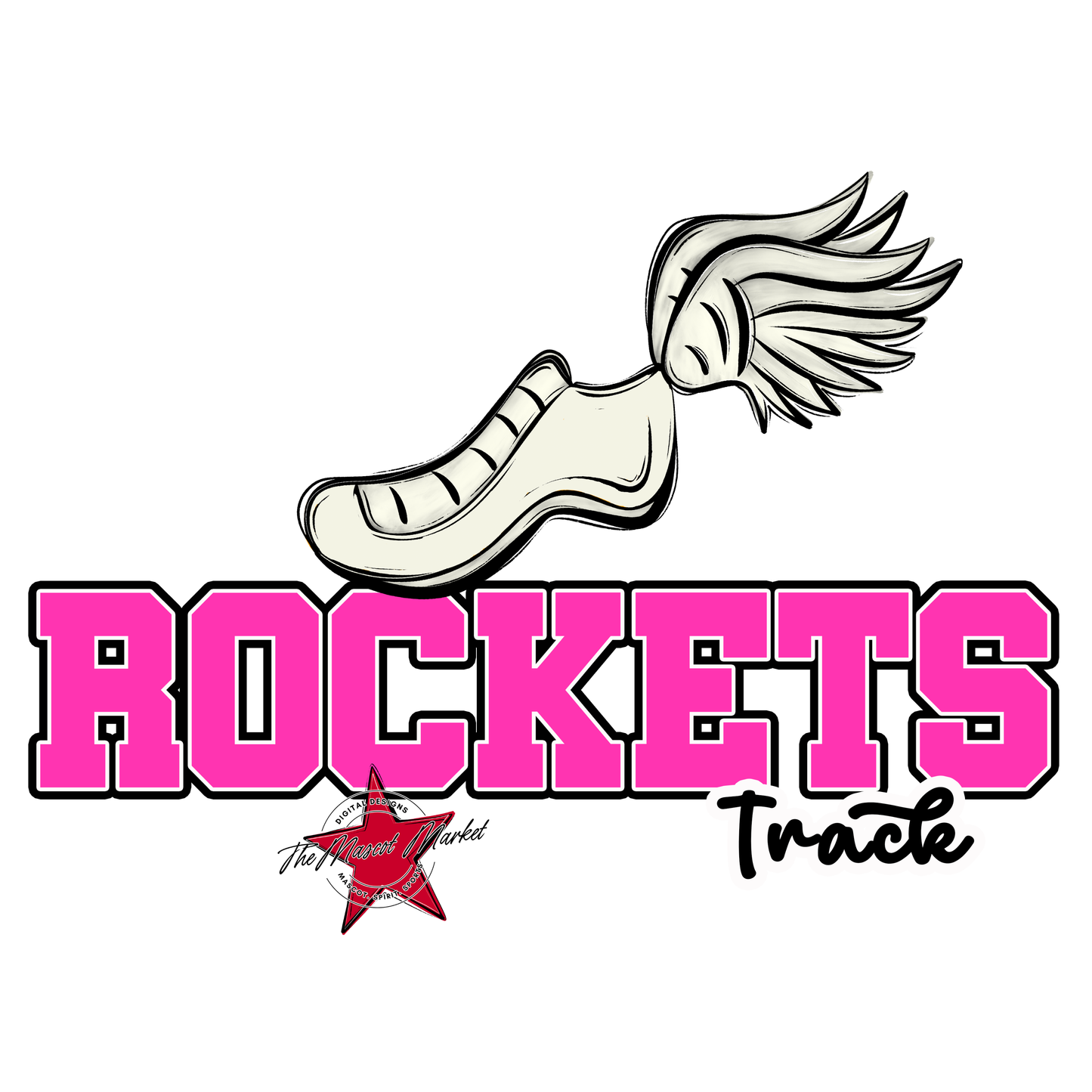Rockets Varsity Track-Pink