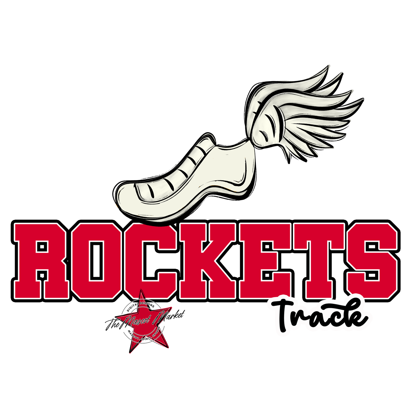 Rockets Varsity Track-Red