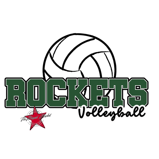 Rockets Varsity Volleyball-Green