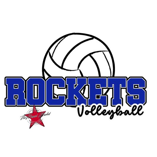 Rockets Varsity Volleyball-Royal Blue