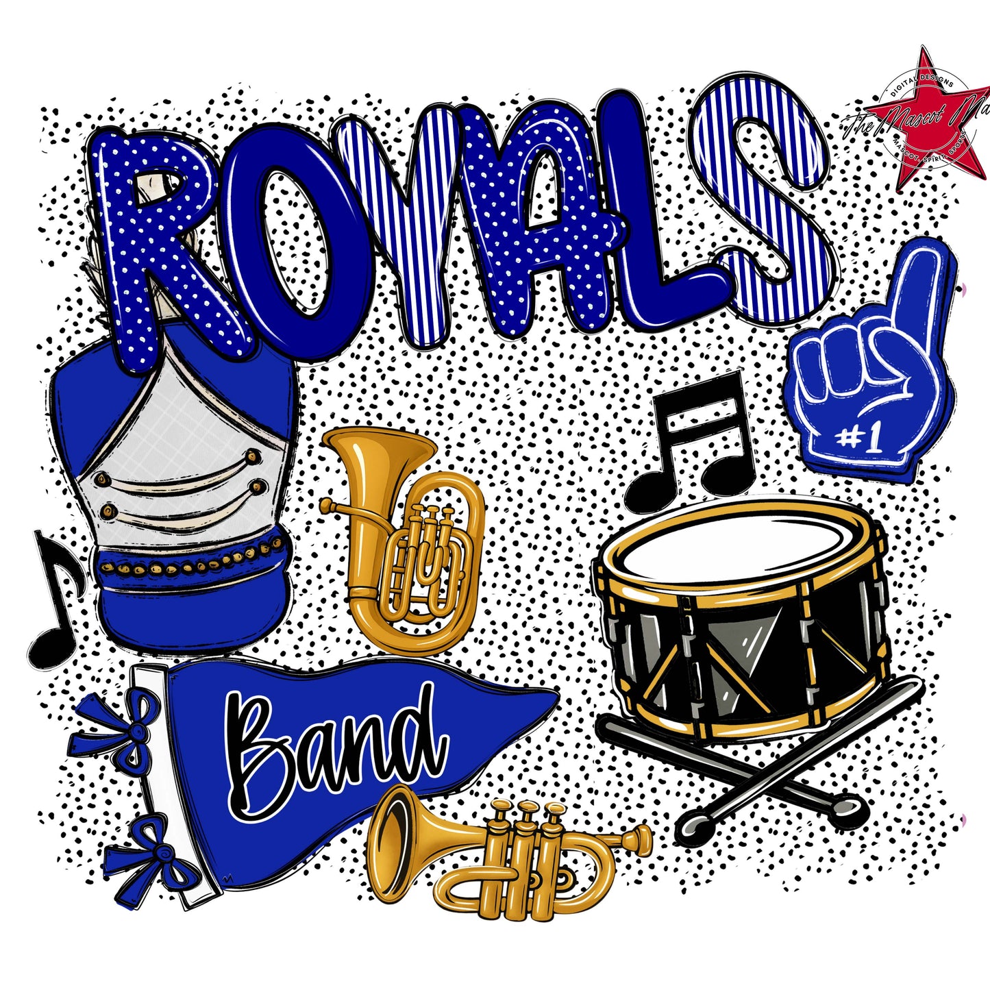 Royals Band Spirit-Blue