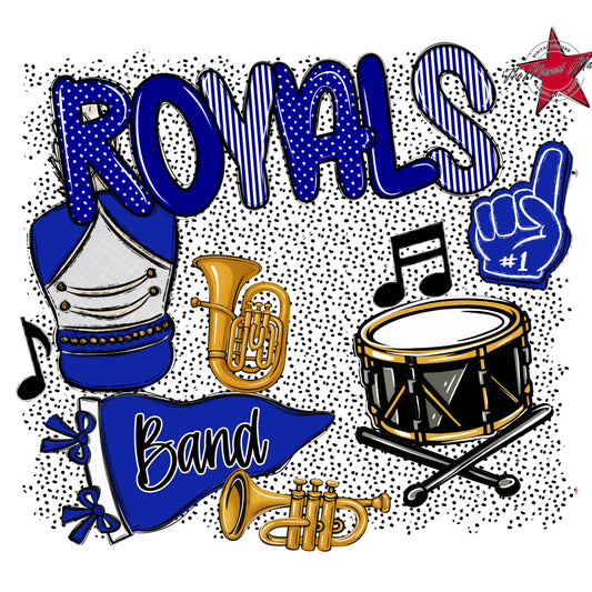 Royals Band Spirit-Blue