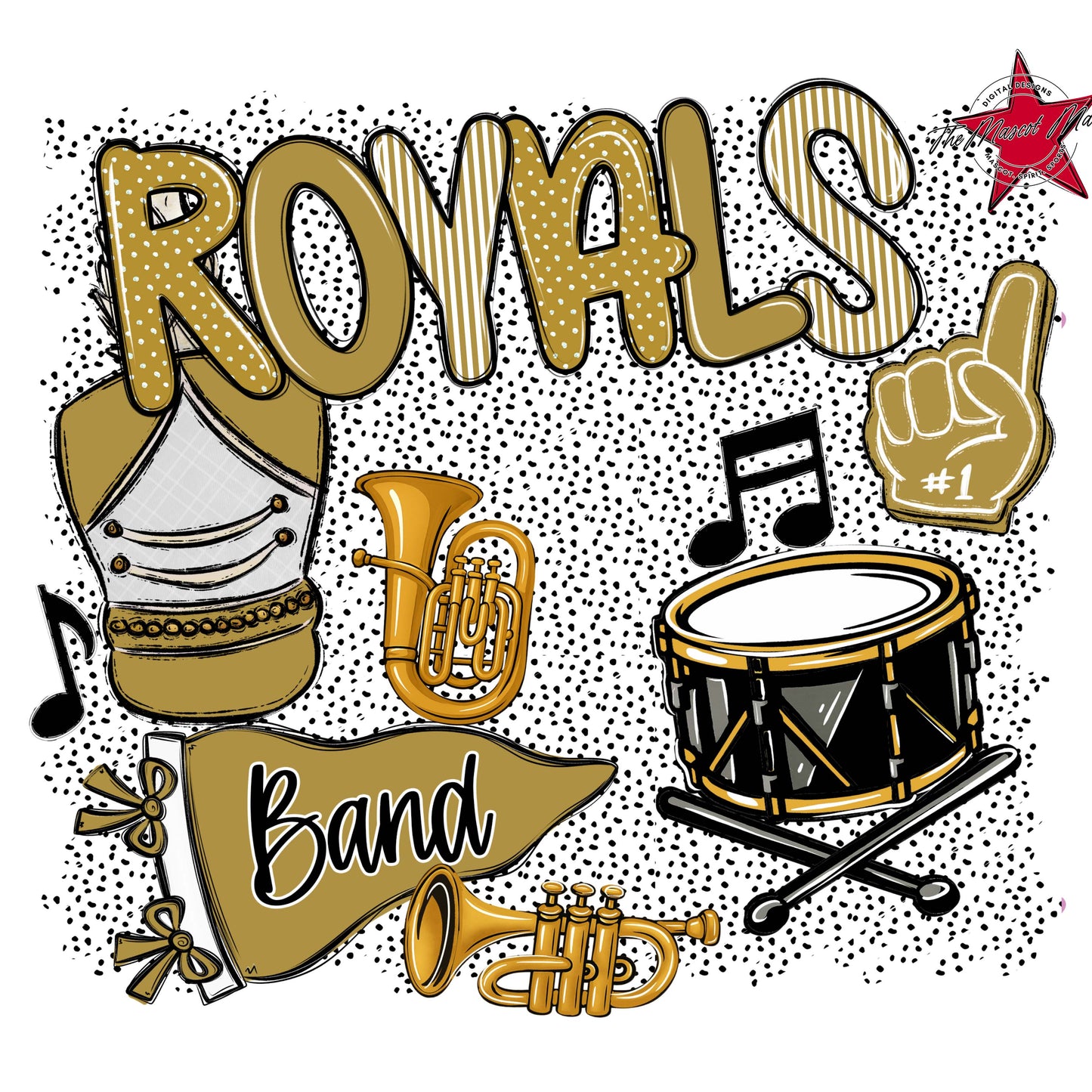 Royals Band Spirit-Gold