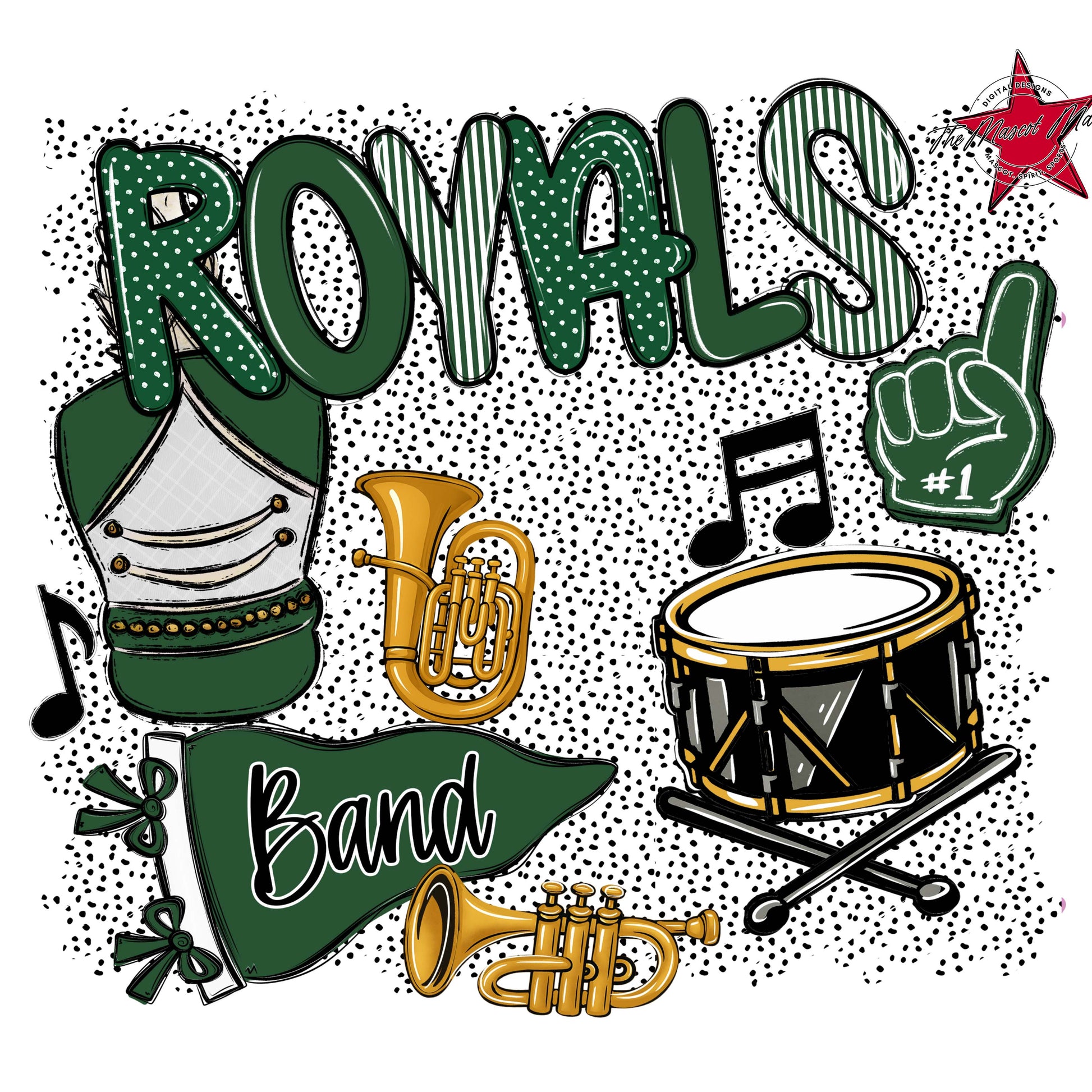 Royals Band Spirit-Green