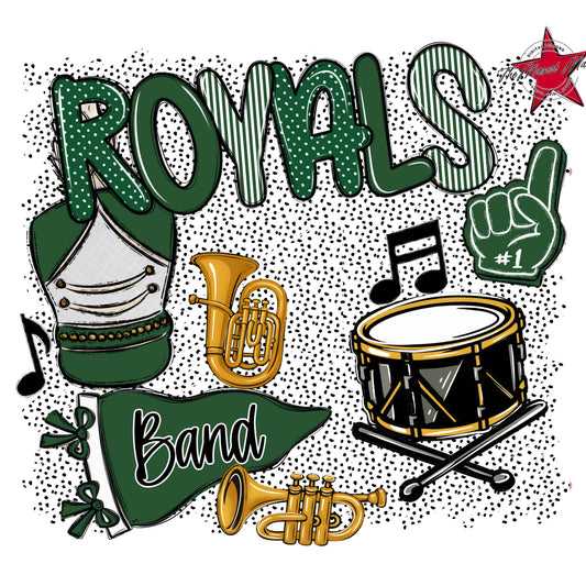 Royals Band Spirit-Green