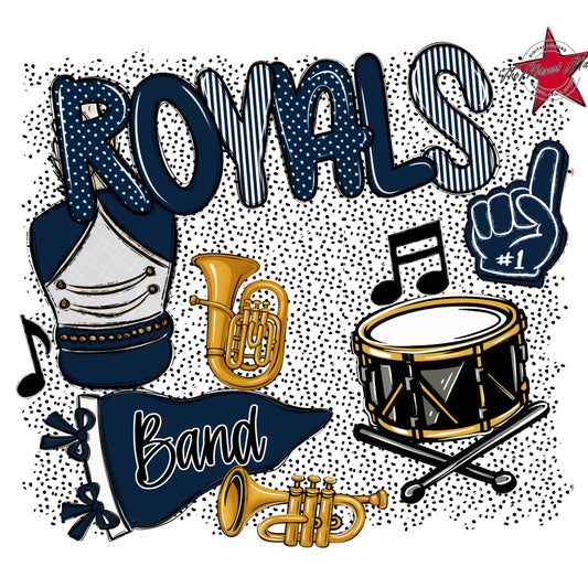 Royals Band Spirit-Navy