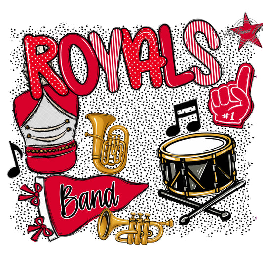 Royals Band Spirit-Red
