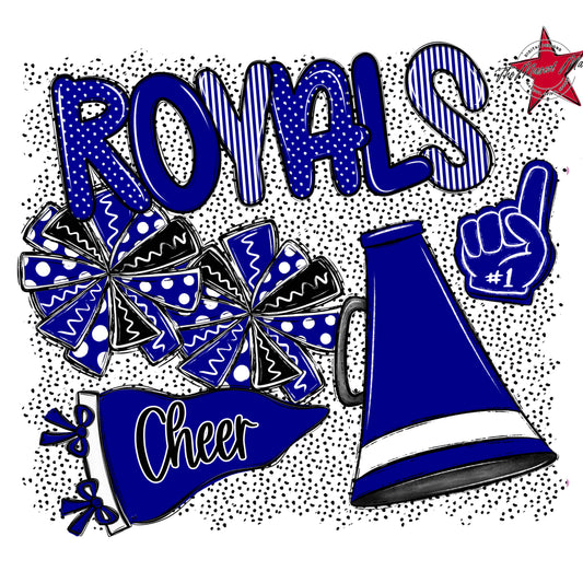 Royals Cheer Spirit-Blue