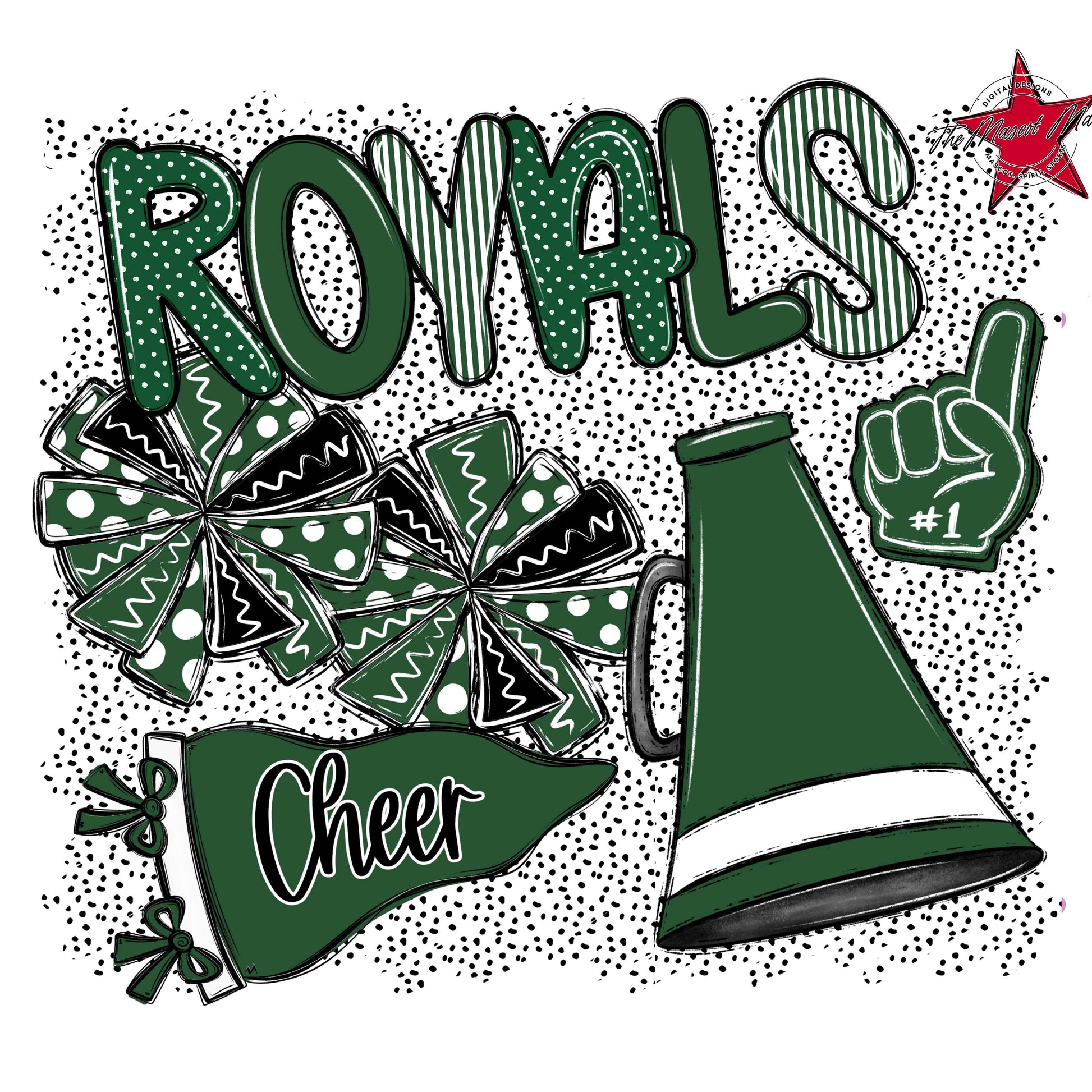 Royals Cheer Spirit-Green