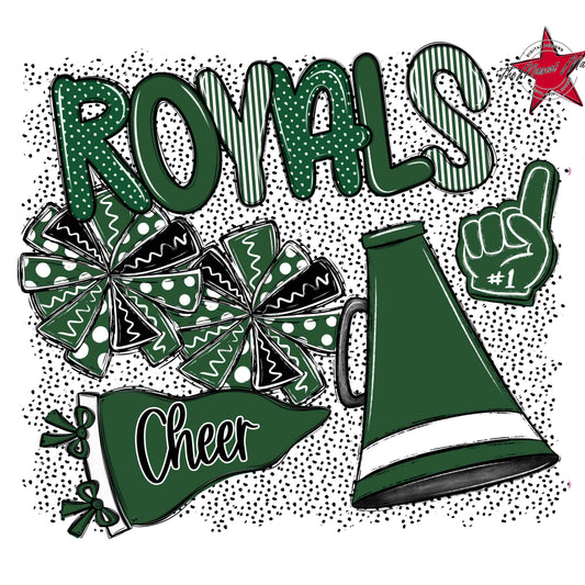 Royals Cheer Spirit-Green