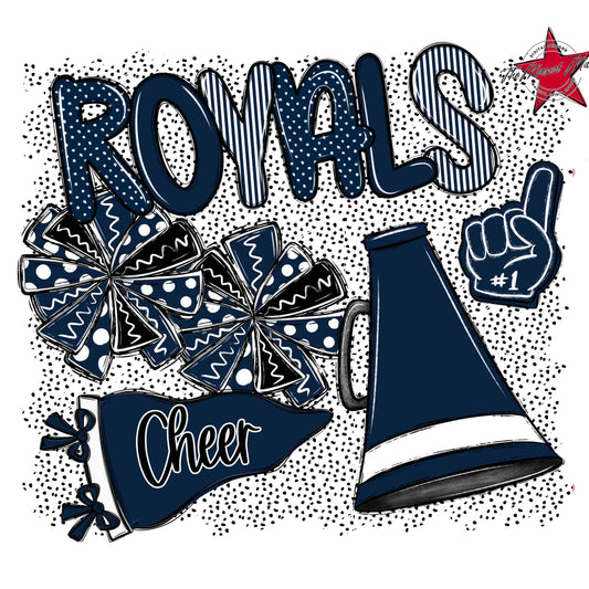 Royals Cheer Spirit-Navy