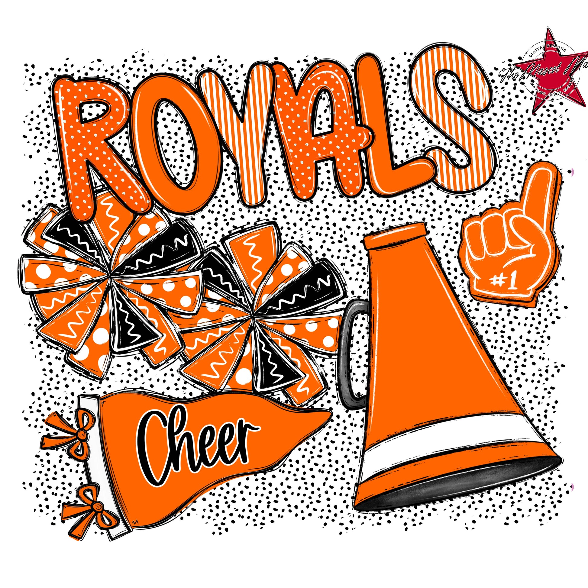 Royals Cheer Spirit-Orange