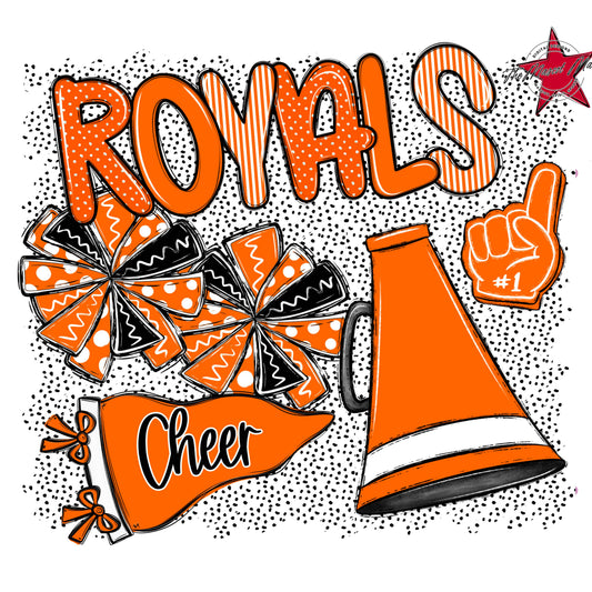 Royals Cheer Spirit-Orange