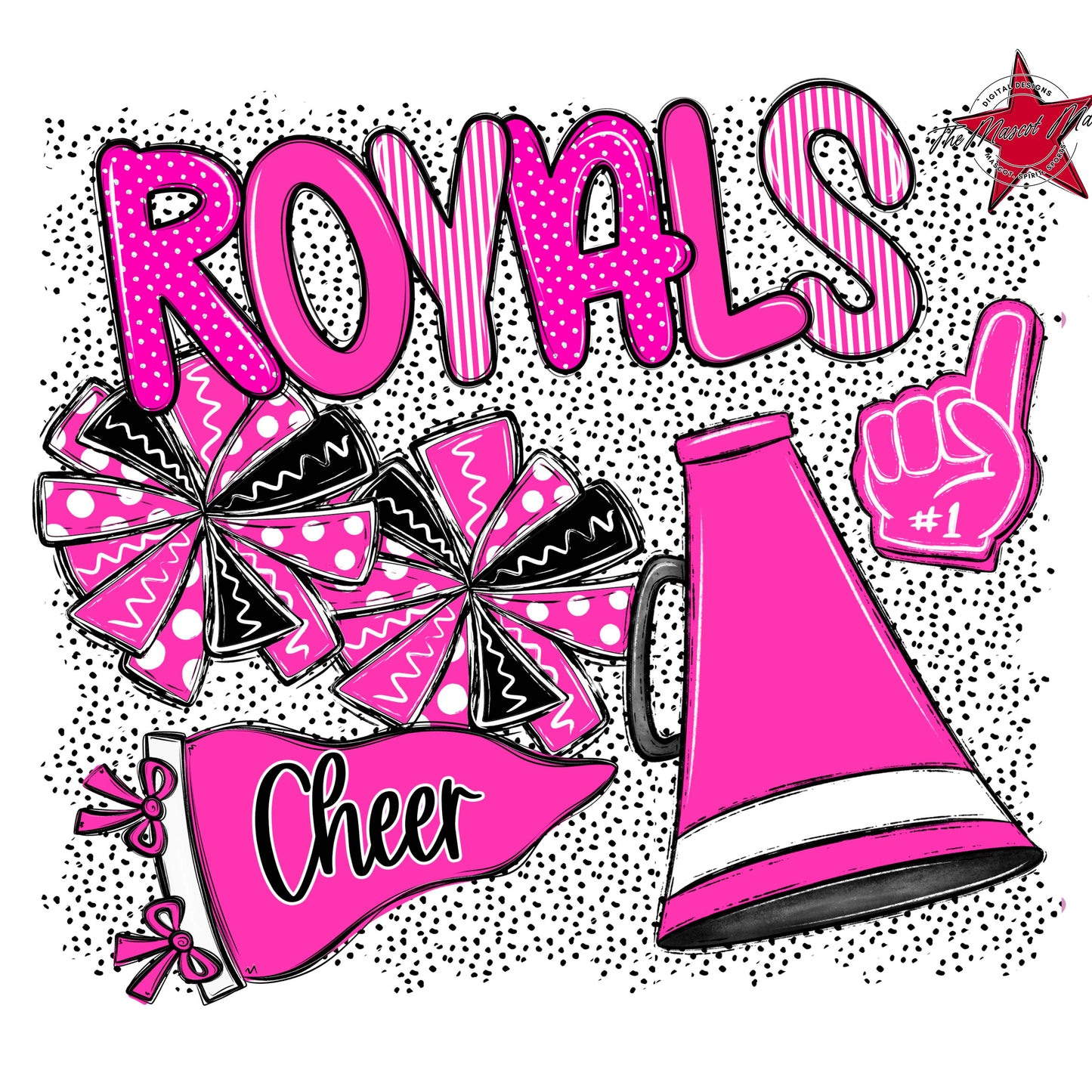 Royals Cheer Spirit-Pink