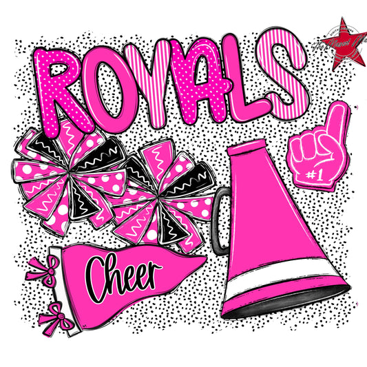 Royals Cheer Spirit-Pink