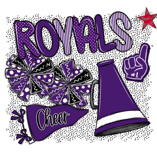 Royals Cheer Spirit-Purple