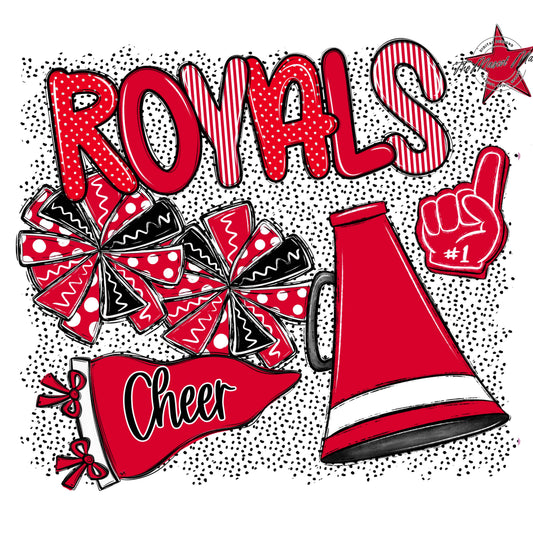 Royals Cheer Spirit-Red